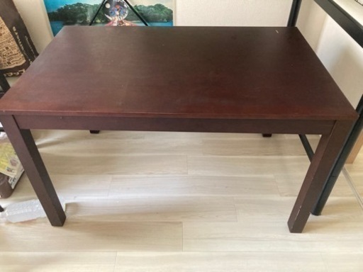 ダイニングテーブル　椅子4脚セット