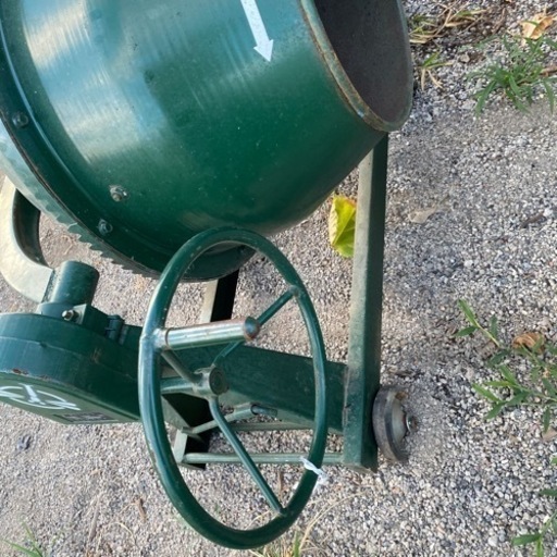 ○日工　ポットミキサ　NGM-3　モーター　200V/100v83L　0.75kw　32/27RPM　農業　苗床　コンクリート　土木　建築　工事レンタルOK