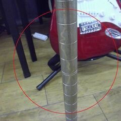 4段 メタルラック 幅90.5×奥行45.5×高さ151㎝ シルバー 収納棚 アルミラック シェルフ スチールラック 札幌市 厚別区の画像