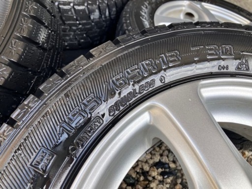 【お取り置き中】軽用スタッドレスタイヤ155/65R13