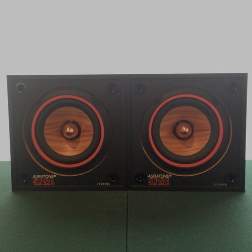 AURATONE 5PSC ウッドコーンスピーカーユニット換装済品