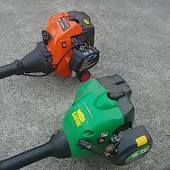 いないのでそろそろリサイクルショップに出します！草刈り機2本の画像