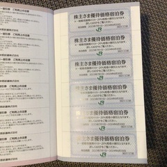 JR東日本　株主サービス券　１冊の画像