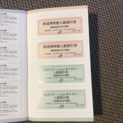 JR東日本　株主サービス券　１冊の画像