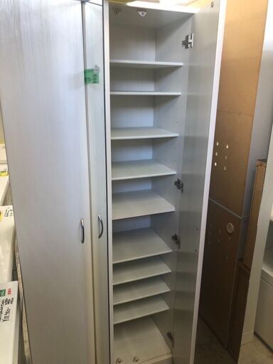 シューズボックス 下駄箱 シューズラック 靴箱 シンプル 玄関収納 幅74cm ハイタイプ 鏡付き 脚付き 収納家具 靴収納 エントラ