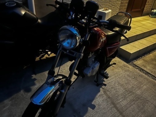 gn125 ショート管　スズキ　125