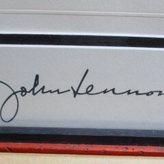 ☆ジョンレノン・オノヨーコ 優しいタッチのイラスト Beatles ビートルズ◆インテリアにぴったりの画像