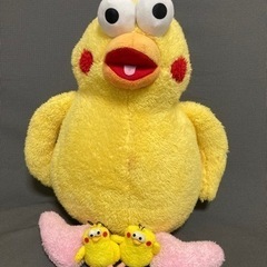 〈ポインコ〉ドコモのキャラクターぬいぐるみ