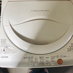 洗濯機　Toshibaの画像