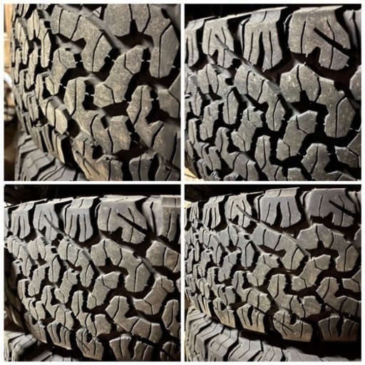 値下げ交渉アリ　215サーフ　FJ純正テッチン　275/70/R17 ホワイトレター　139.7 6h
