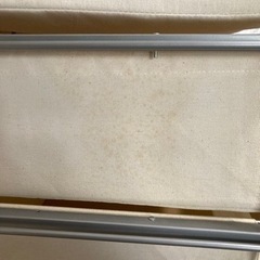 無印良品　スチールユニットシェルフ帆布　収納新品の画像