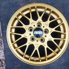 BBS 16インチ　4本セット　ゴールド塗装　状態良　