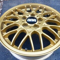 BBS 16インチ　4本セット　ゴールド塗装　状態良　の画像