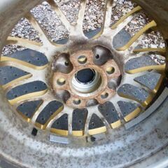 BBS 16インチ　4本セット　ゴールド塗装　状態良　の画像