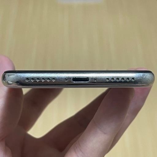 iPhone X 256GB シルバー Softbank 中古