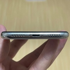 iPhone X 256GB シルバー Softbank 中古の画像
