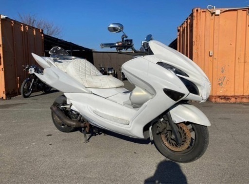 ヤマハ マジェスティ250（SG20J) 外装カスタム！書類有り！