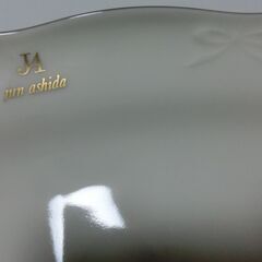 ★ブランド★Jun ashia,芦田淳トレー幅33cmあります、★未使用箱入り（箱傷あり）重みのあるトレー★画像5撮影の光です、★プロフィール必読ですの画像
