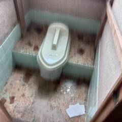 汲み取り式トイレから、簡易水洗トイレへ変更する工事のご依頼をお引...