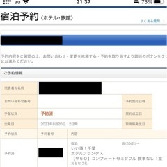 ホテルフランクス宿泊　サマソニ　サマーソニックの画像