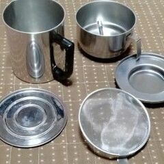 ♪♪　コスロン　オイルポット　フィルター付き　♪♪の画像