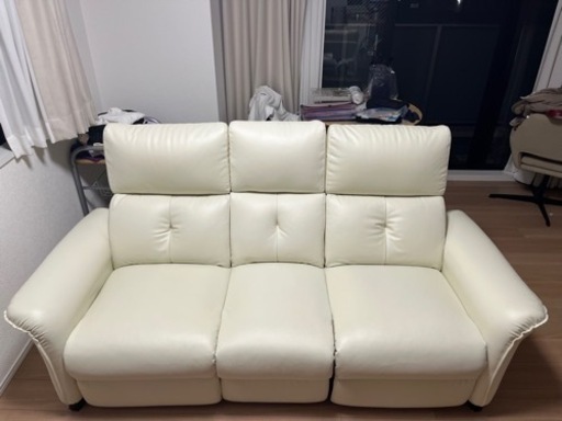 [取りにきていただける方]リクライニングソファ