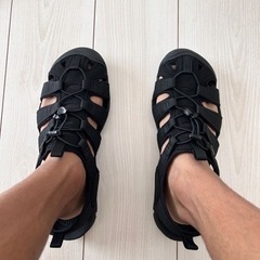 キーン 水陸両用 スポーツサンダル※今月中で締め切りますの画像