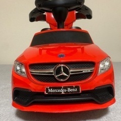 【最終値下〜8/31まで】乗用玩具 メルセデスベンツ AMG GLE63 舵取棒・安全ガード付 の画像