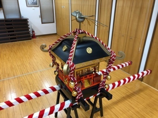 子供用 神輿 御輿 みこし (紅白)