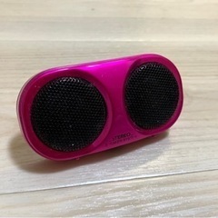【無料、中古】ミニスピーカー