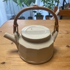 和モダン面取り急須★和陶器