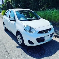 マーチ！走行9800キロ！ナビ、地デジ、ETC、ドラレコ！車検6...