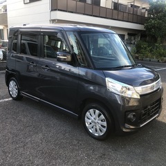 H26スペーシアカスタムXS シルバー レーダーブレーキサポート...