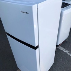 福岡市内配送無料 2021年 ハイセンス 【右開き】120L 2ドアノンフロン