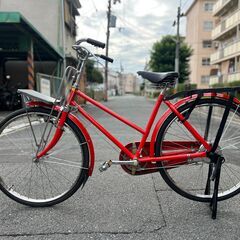 ■郵政自転車■レトロ自転車 実用車■郵便局 丸石■の画像