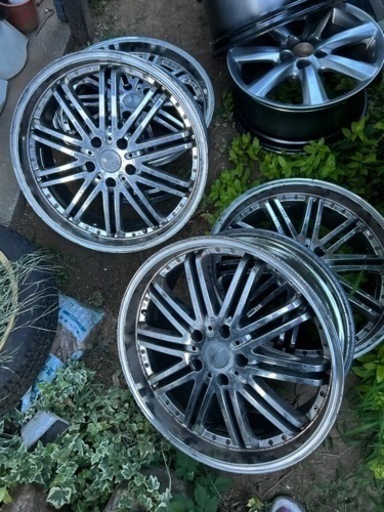 メーカー不明　アルミホイール