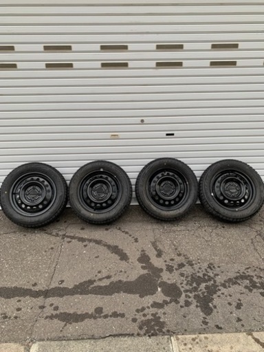 ブリザック　VRX2 バリ溝　スチールホイール