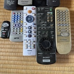 リモコン　テレビ　中古　レコーダーの画像