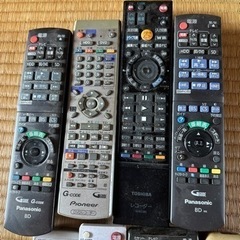リモコン　テレビ　中古　レコーダーの画像