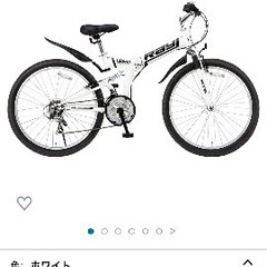 レイチェル(Raychell) 26インチ 折りたたみ マウンテンバイク MTB-2618RR  の画像