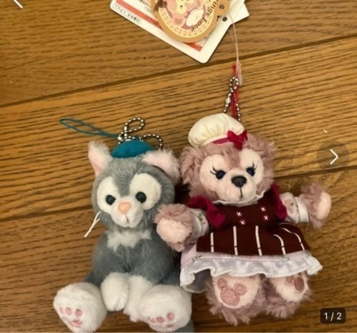 東京ディズニーシー ぬいぐるみストラップ