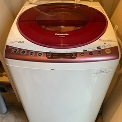 Panasonic 洗濯機　8㎏の画像
