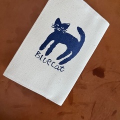 ねこの布製ブックカバー