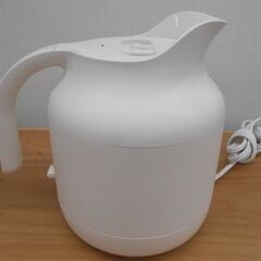 無印良品 電気ケトル MJ-EK5A 湯沸かし 白 MUJI 札幌 西野店の画像