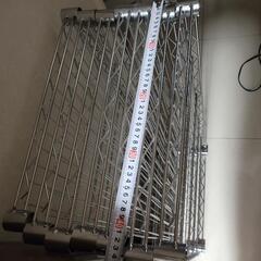 ドウシシャ ルミナス互換 メタルルミナスラック 幅90 5+2段 スチールラック の画像