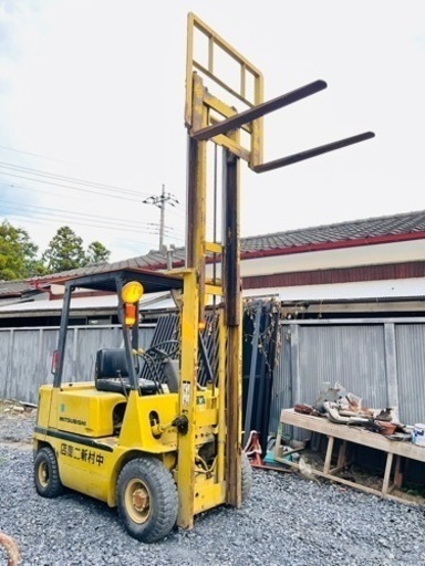 フォークリフト 1.8トン ‼️ 2シリンダー 状態良好‼️ 一発始動❗️ 三菱  激安‼️