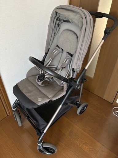 【中古】cybex(サイベックス) ベビーカーMELIO(メリオ) ソーホーグレイ