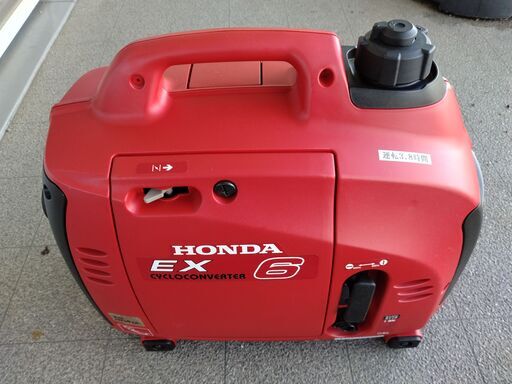 （商談中）ホンダ発電機EX6と5リットル携行缶（値下げしました）