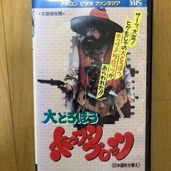 映画　ビデオ　大どろぼうホッツェンプロッツ