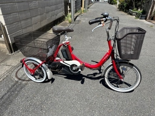 電動アシスト三輪車